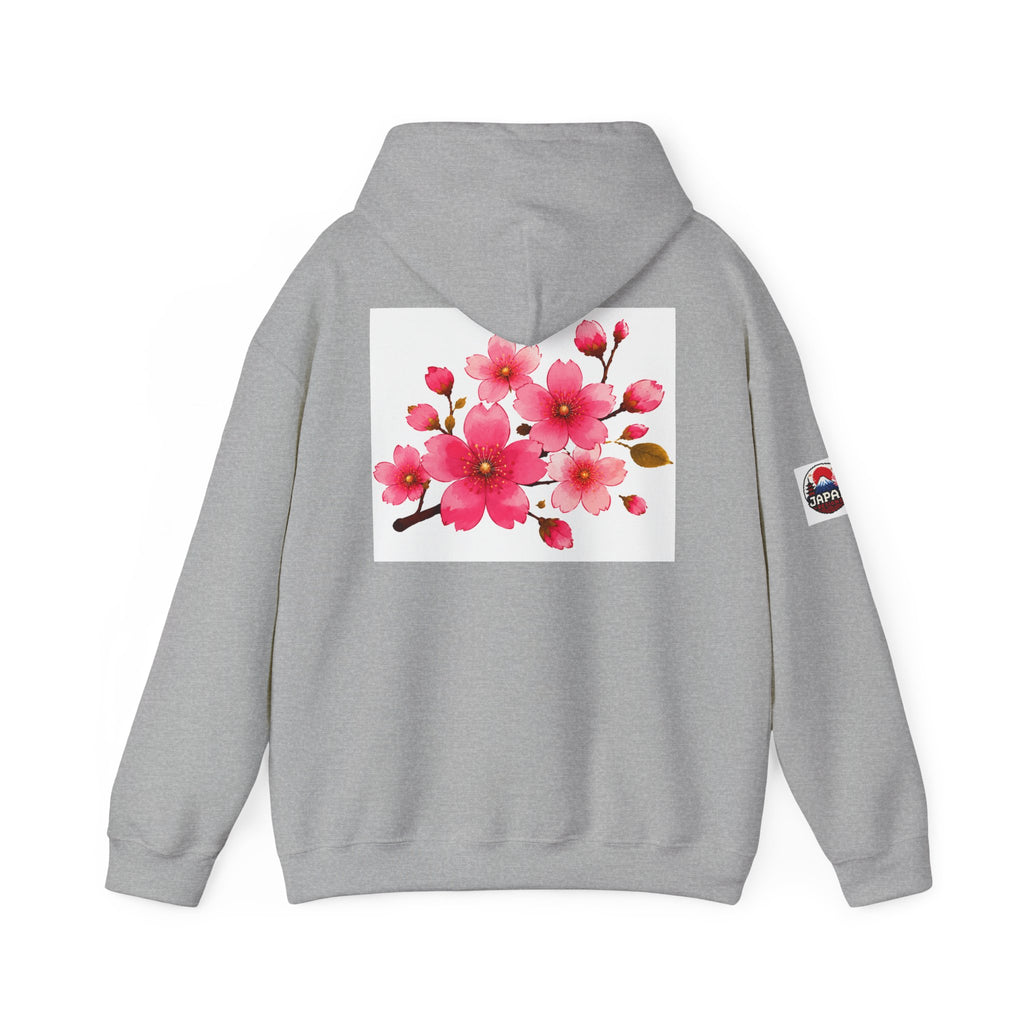 Cherry Blossom Hoodie — Pink Sakura Floral Japanese-Inspired Sweatshirt