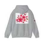 Cherry Blossom Hoodie — Pink Sakura Floral Japanese-Inspired Sweatshirt