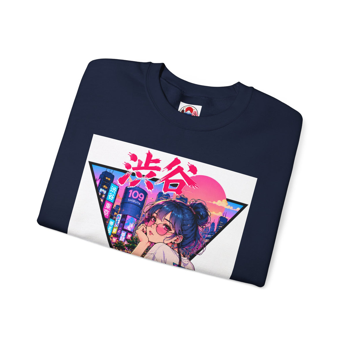Shibuya Sky 2 Neon Anime Crewneck Sweatshirt