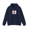 Rising Sun Mount Fuji Hoodie | Japanese Kanji Graphic