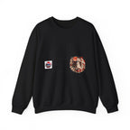 Kyuubi No Kitsune Yokai Halloween Crewneck Sweatshirt | Japanese Fox Spirit Graphic