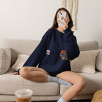 Amikiri Japanese Yokai Halloween Graphic Sweatshirt | Japanese Monster Illustration