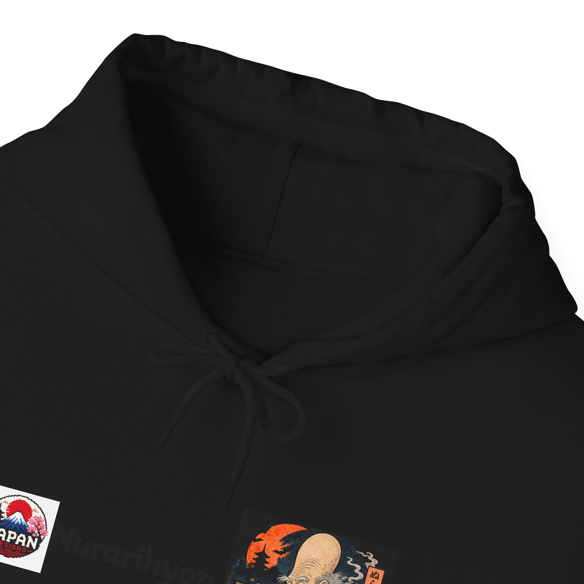 Nurarihyon yokai Halloween illustration Hoodie | Japanese folklore graphic sweatshirt