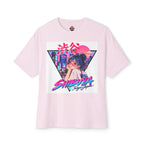 Shibuya Sky 2 City Pop Neon Anime Tee — Retro Japanese Cityscape Graphic T-Shirt