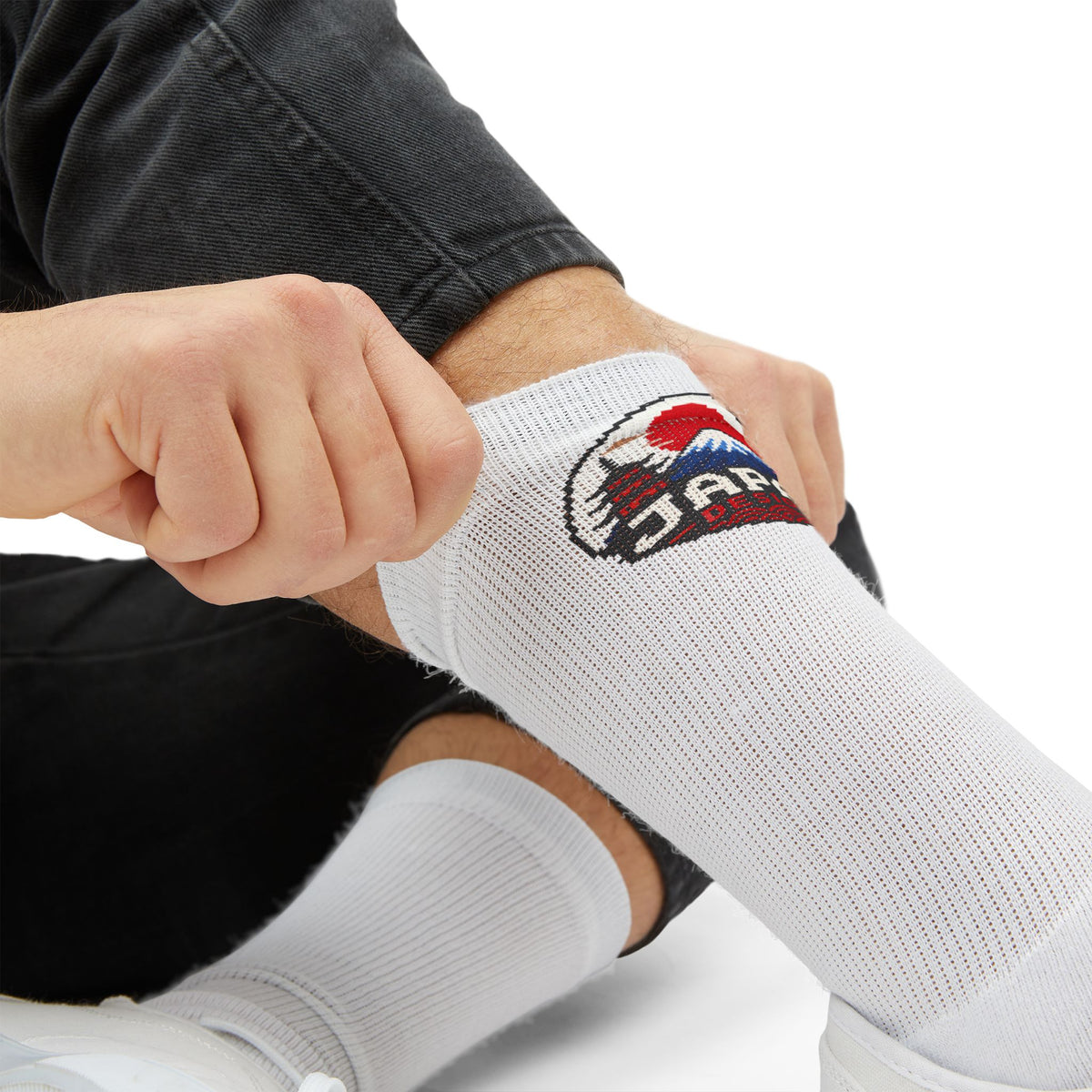 Japan Designs Sublimated Socks — Crew Athletic Socks