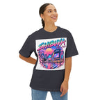 Shibuya Sky 0 Tokyo City Pop Neon Anime Tee — Retro Japanese Cityscape Graphic T-Shirt