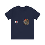 Amikiri yokai Halloween Logo Tee | Japanese Mask Illustration T-Shirt