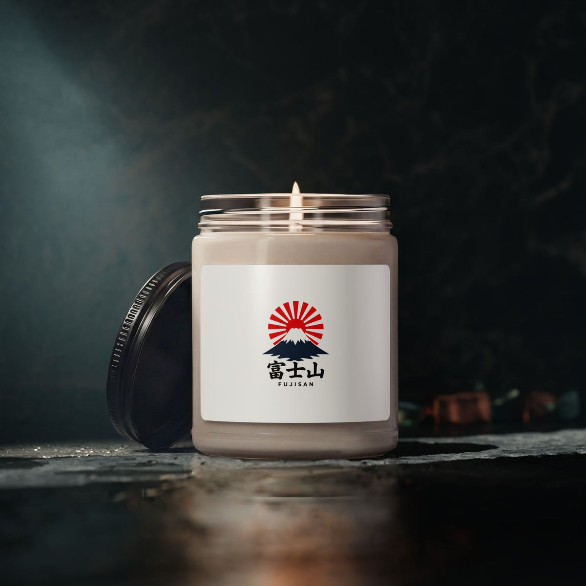 Fujisan Mount Fuji Sunrise Candle | Scented Soy Candle 9oz