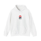 Rising Sun Mount Fuji Hoodie | Japanese Kanji Graphic