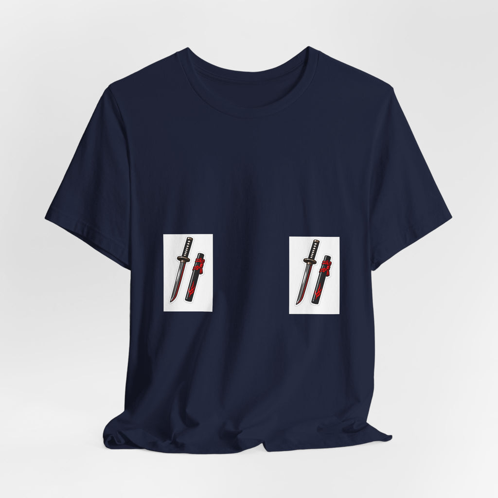 Black katana samurai Sword Tee — Japanese Katana T-Shirt