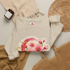 SAKURA Cherry Blossom Crewneck Sweatshirt — Sakura Floral Graphic