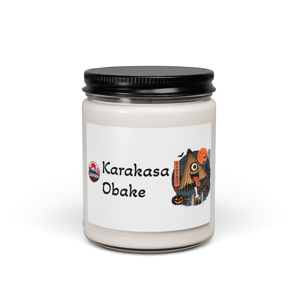 Karakasa Obake Japanese Halloween Illustration Candle | 9oz Soy Candle