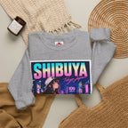 Shibuya Sky 3 Tokyo Neon Anime Crewneck Sweatshirt