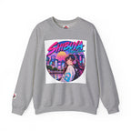 Shibuya Sky 1 City Pop Neon Anime Crewneck Sweatshirt
