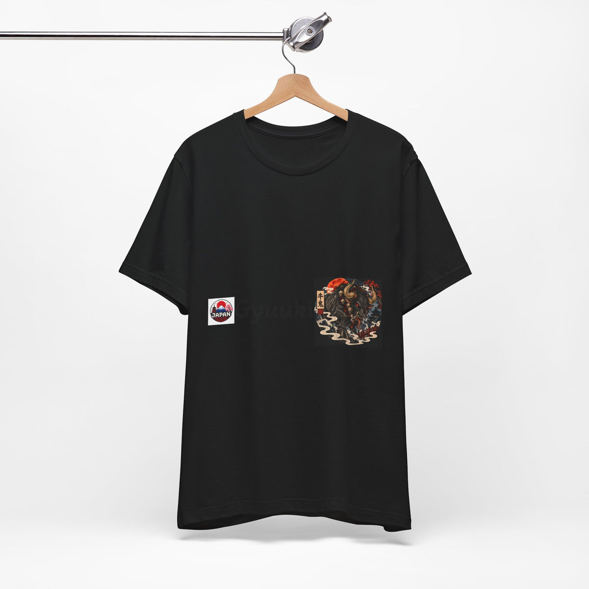 Gyuuki Japanese Yokai Halloween Demon Artwork T-Shirt | Oni Illustration Tee