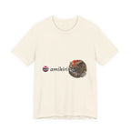 Amikiri yokai Halloween Logo Tee | Japanese Mask Illustration T-Shirt