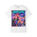 Harajuku Style 2 Neon City Anime Girl T-Shirt – Tokyo Streetwear Graphic Tee