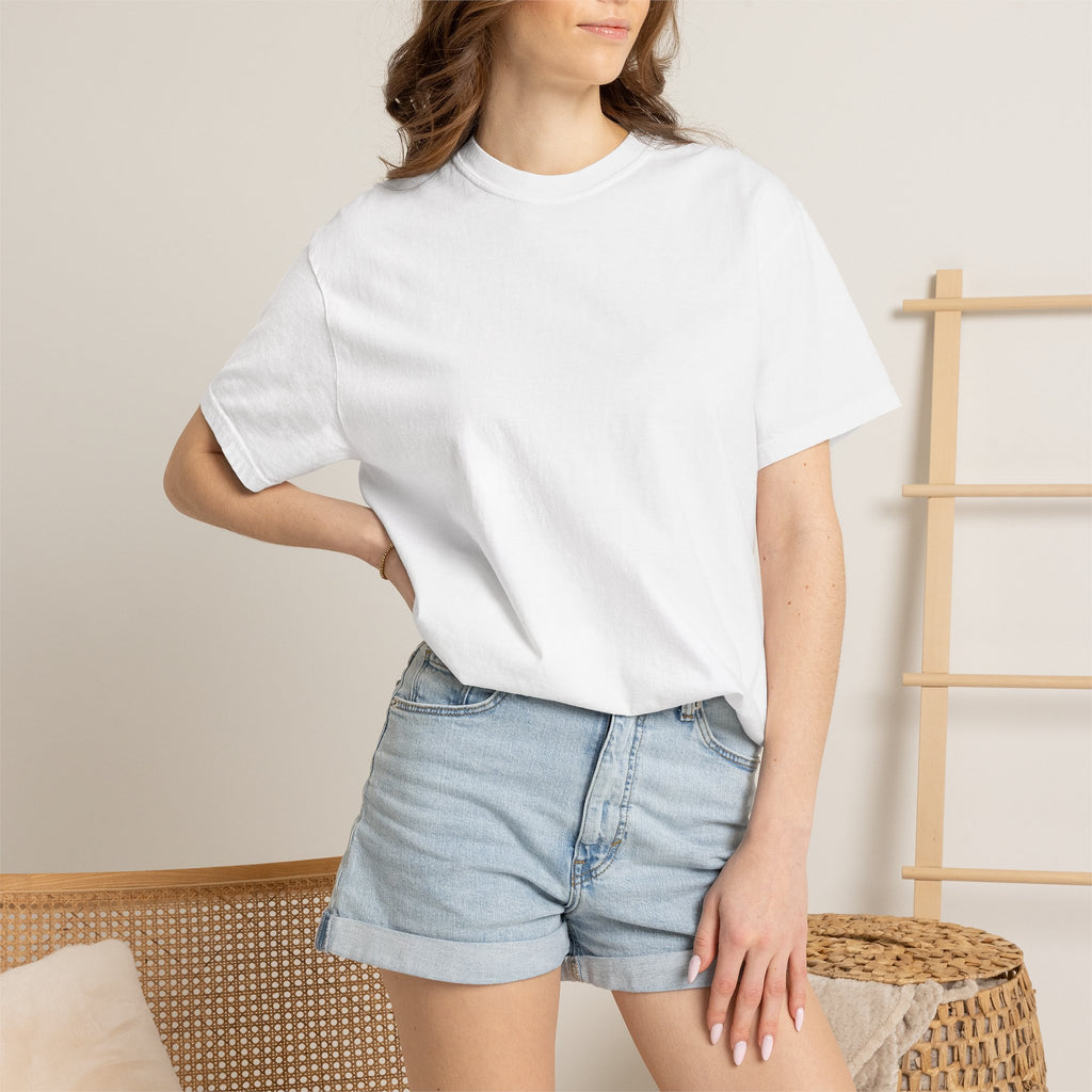 Cherry Blossom Back-Print T-Shirt