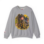 Anime Cyberpunk Sweatshirt - Neon Yellow Tokyo 'Shinjuku' Crewneck