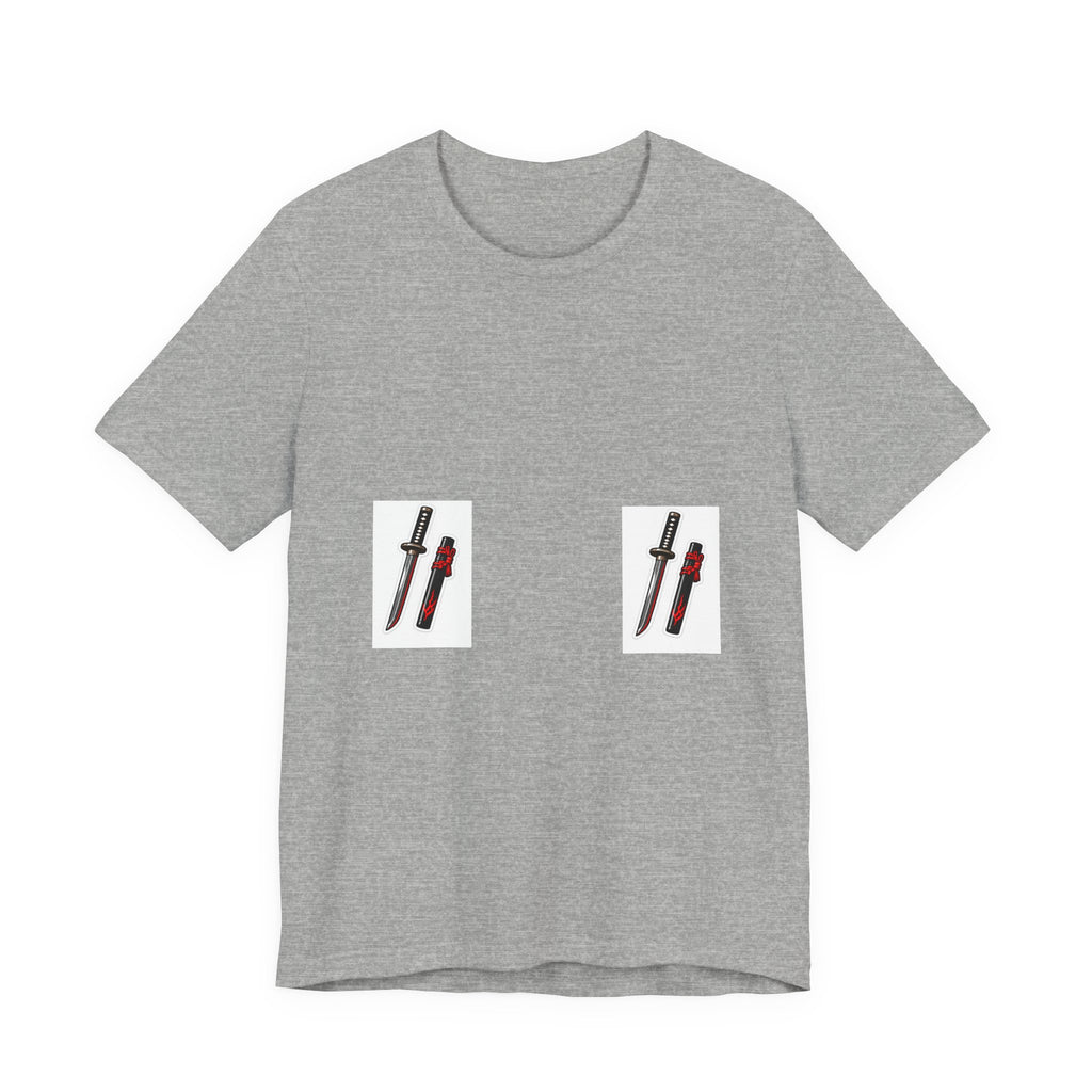 Black katana samurai Sword Tee — Japanese Katana T-Shirt
