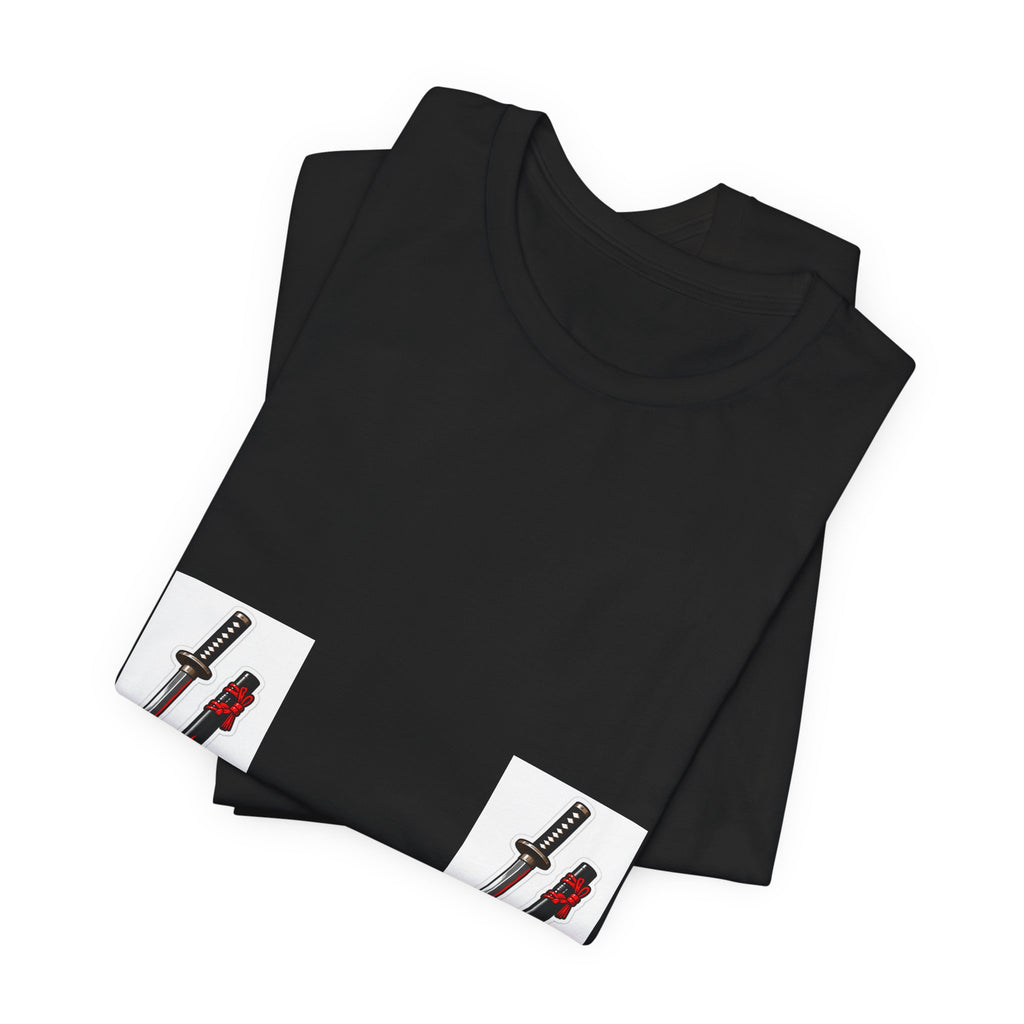 Black katana samurai Sword Tee — Japanese Katana T-Shirt