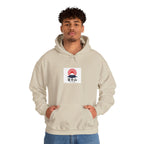 Rising Sun Mount Fuji Hoodie | Japanese Kanji Graphic