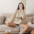 Oni Japanese Demon Yokai Halloween Illustration Sweatshirt | Mythical Yokai Crewneck