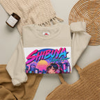 Shibuya Sky 1 City Pop Neon Anime Crewneck Sweatshirt
