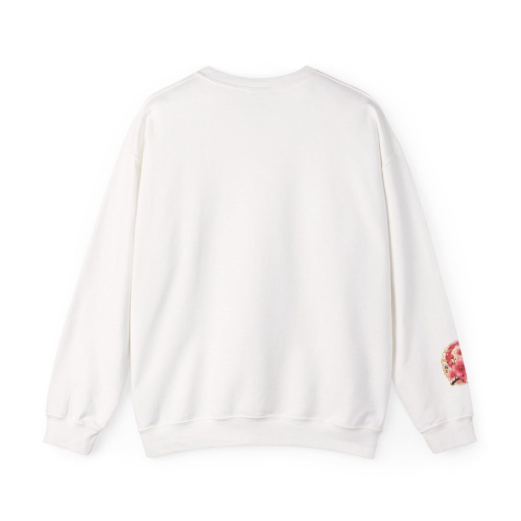 SAKURA Cherry Blossom Crewneck Sweatshirt — Sakura Floral Graphic