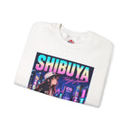 Shibuya Sky 3 Tokyo Neon Anime Crewneck Sweatshirt