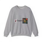 Kappa Logo Pumpkin Halloween Japanese Yokai Crewneck Sweatshirt | Retro Graphic