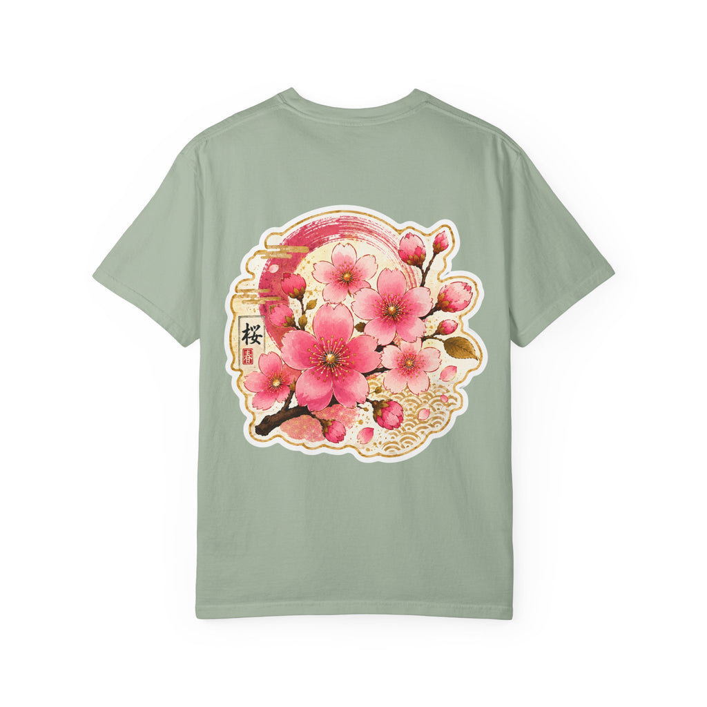 Cherry Blossom Back-Print T-Shirt