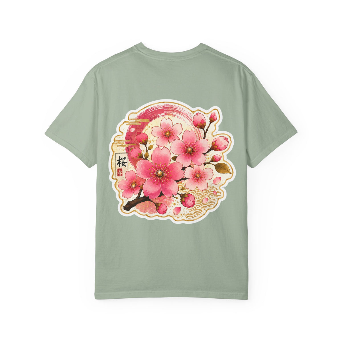 Cherry Blossom Back-Print T-Shirt