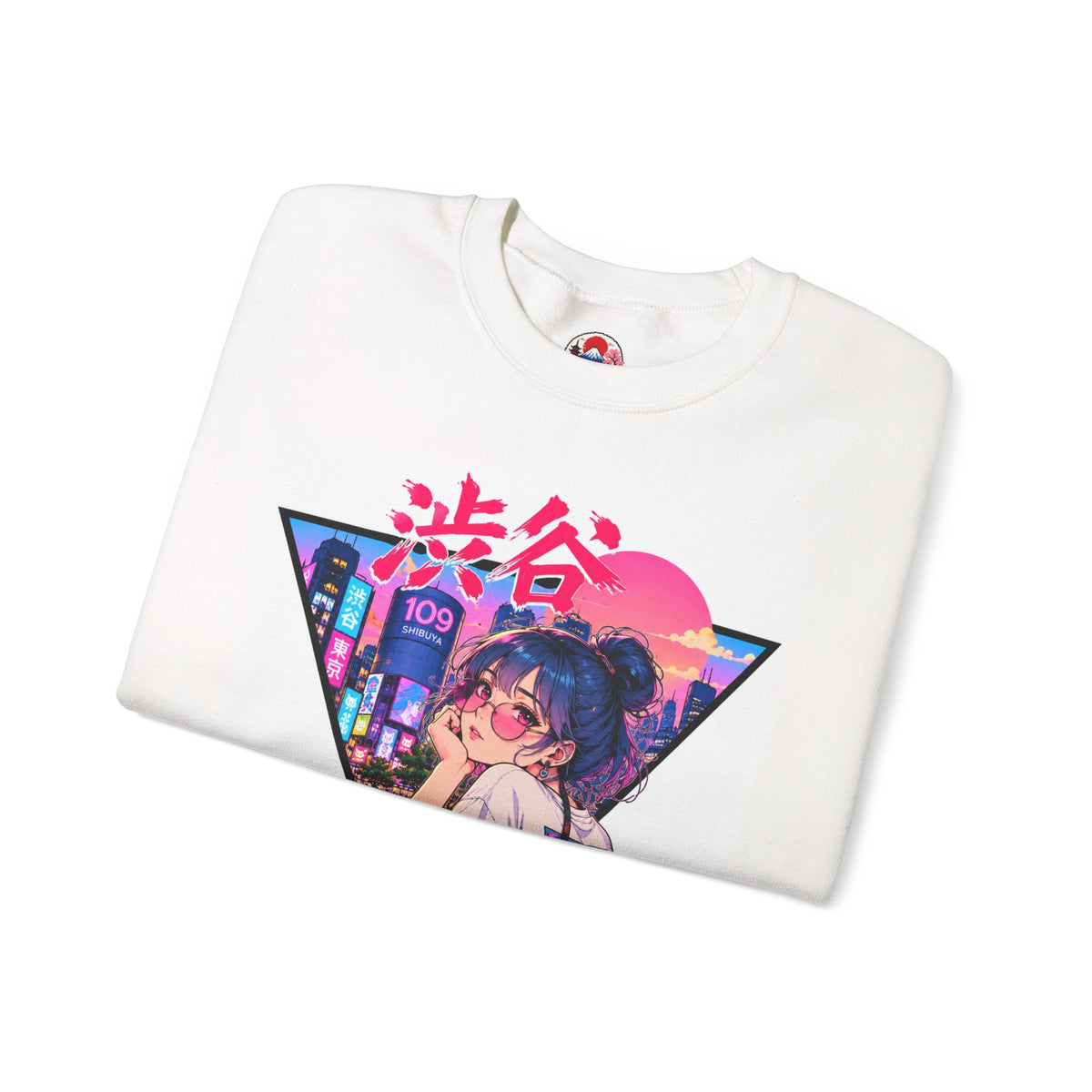 Shibuya Sky 2 Neon Anime Crewneck Sweatshirt