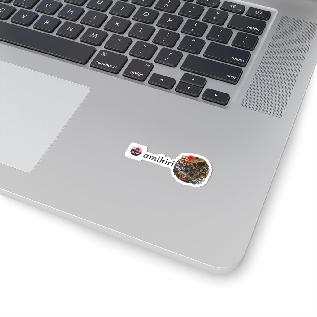 Amikiri Japanese Yokai Halloween Sticker | Kiss-Cut Sticker