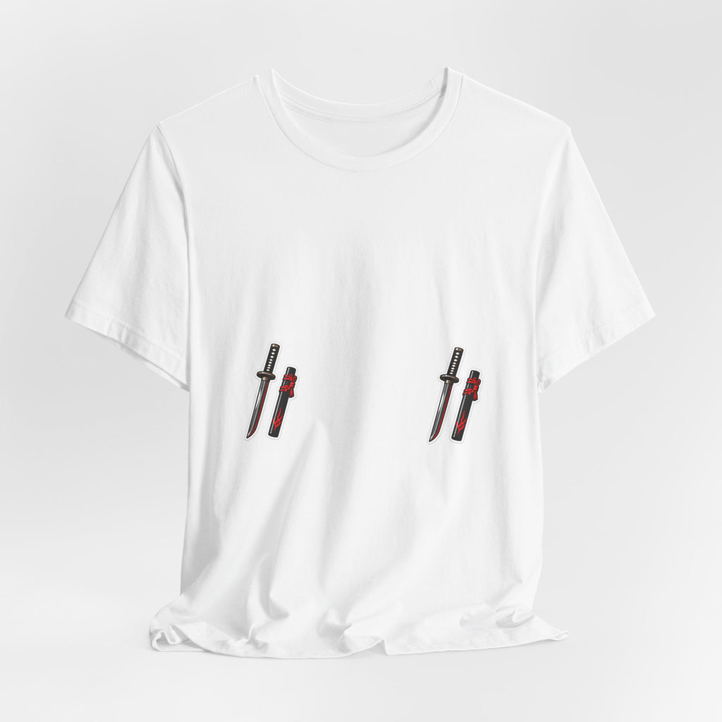 Black katana samurai Sword Tee — Japanese Katana T-Shirt