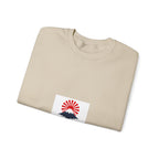 Rising Sun Mount Fuji Sweatshirt | Japanese Kanji Graphic
