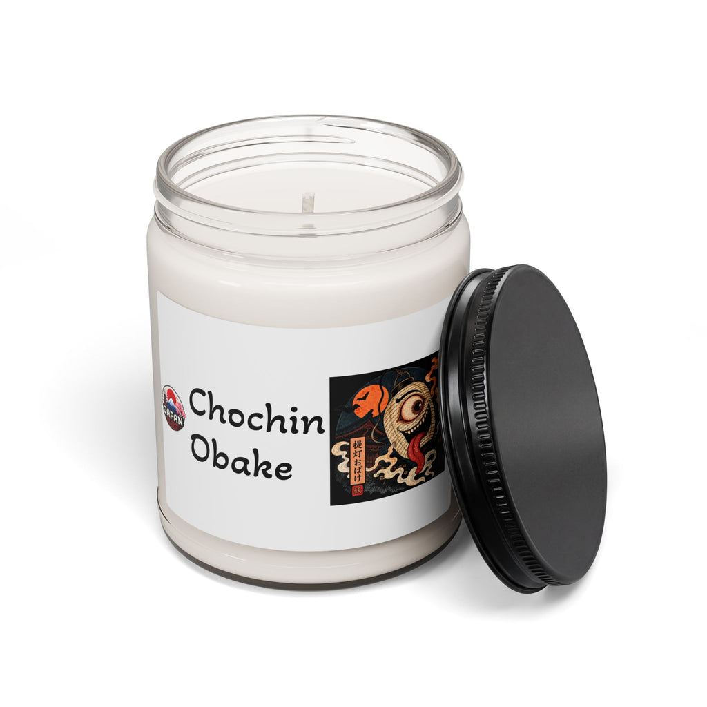 Chochin Obake Japanese Yokai Halloween Illustration Candle | 9oz Soy Candle