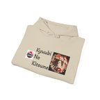 Japanese Fox Spirit Yokai Halloween Hoodie | Kyuubi No Kitsune Illustration