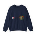 Kappa Logo Pumpkin Halloween Japanese Yokai Crewneck Sweatshirt | Retro Graphic