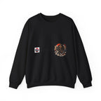 Gyuuki Yokai Halloween with vintage art Sweatshirt | Japanese monster crewneck
