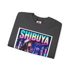 Shibuya Sky 3 Tokyo Neon Anime Crewneck Sweatshirt