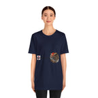Amikiri yokai Halloween Logo Tee | Japanese Mask Illustration T-Shirt
