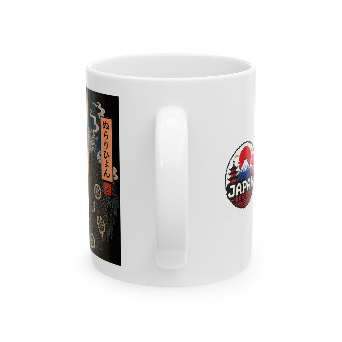 Nurarihyon Japanese Yokai Halloween Nightscape Halloween mug | Japan badge ceramic mug