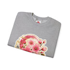 SAKURA Cherry Blossom Crewneck Sweatshirt — Sakura Floral Graphic