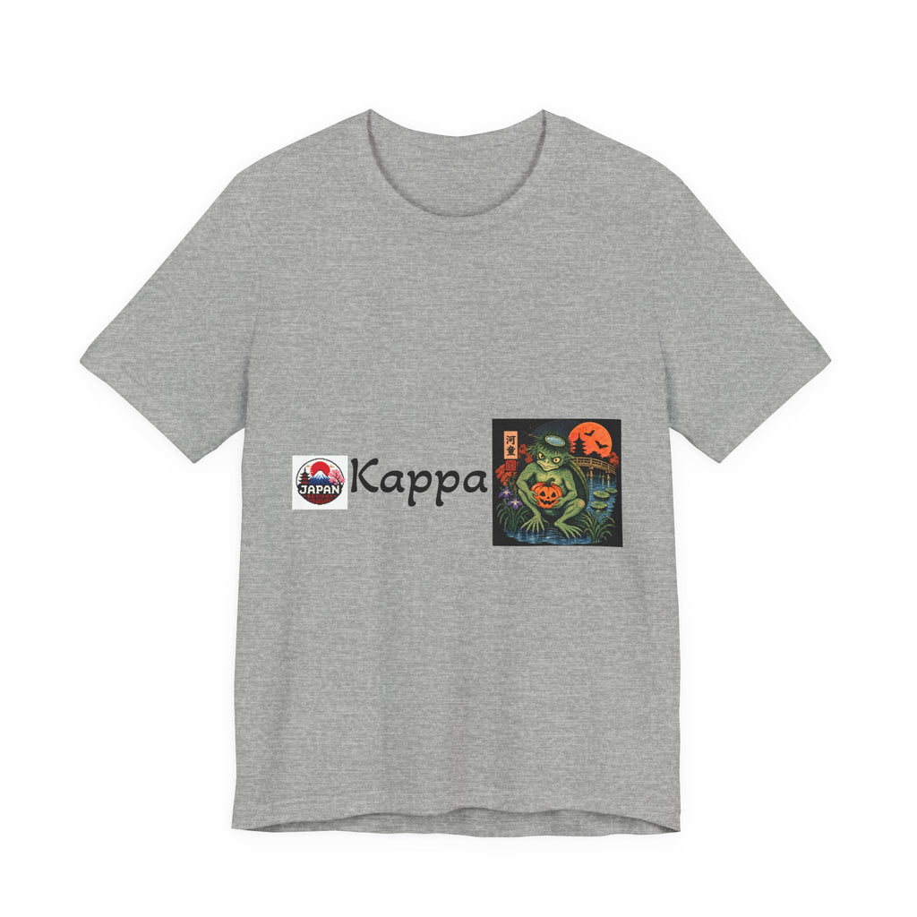 Kappa Japanese Yokai Halloween Myth Creature Tee | Kappa Illustration T-Shirt