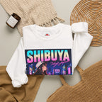 Shibuya Sky 3 Tokyo Neon Anime Crewneck Sweatshirt