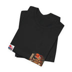 Mokugyo Daruma Halloween Yokai Illustration T-Shirt | Japanese Drum Daruma Art Tee