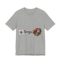 Tengu Japanese Yokai Halloween Mask Tee | Tengu Illustration T-Shirt