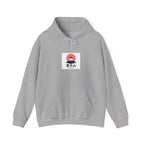 Rising Sun Mount Fuji Hoodie | Japanese Kanji Graphic